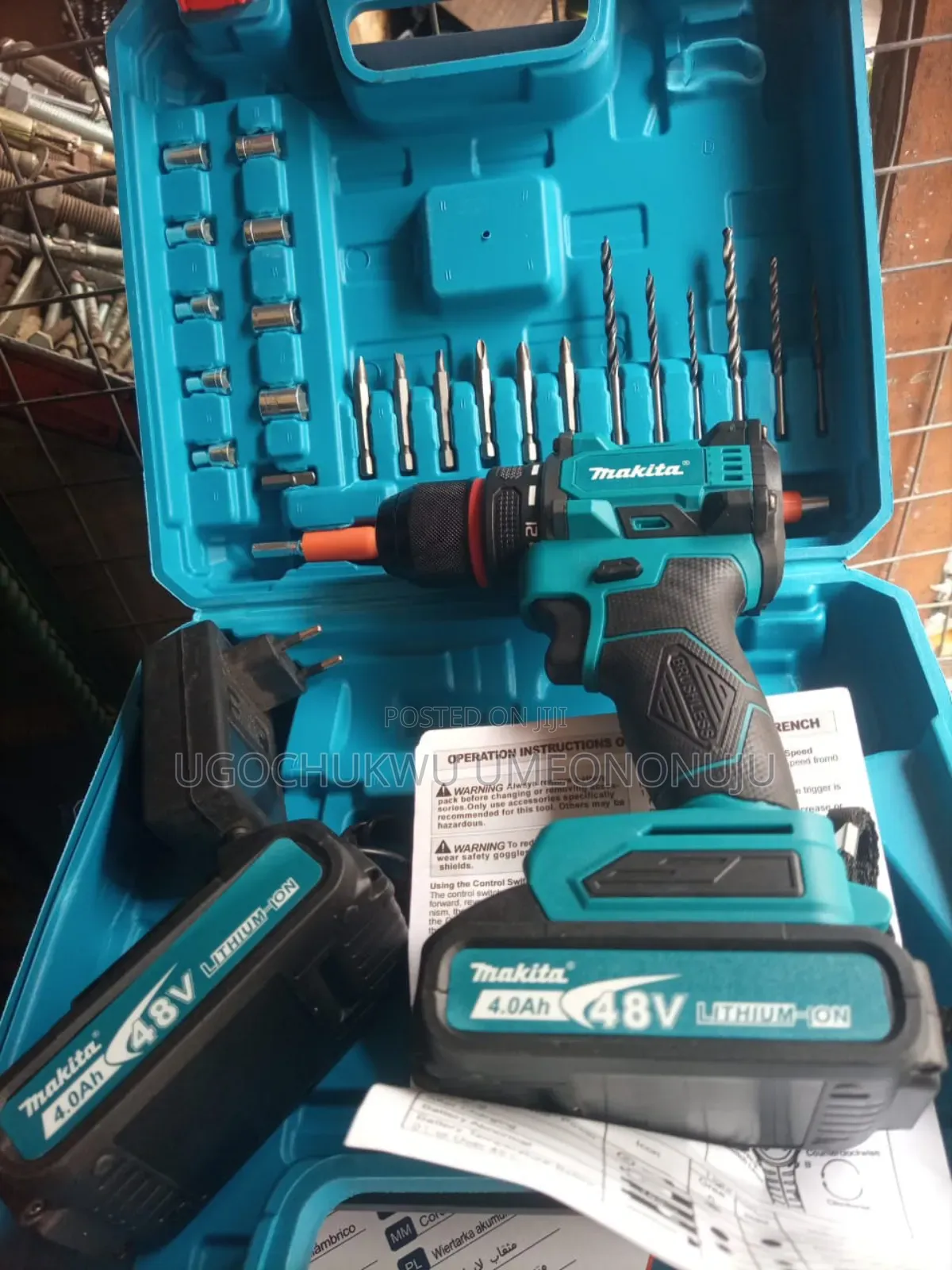 Brushless Cordless Drilling Machine