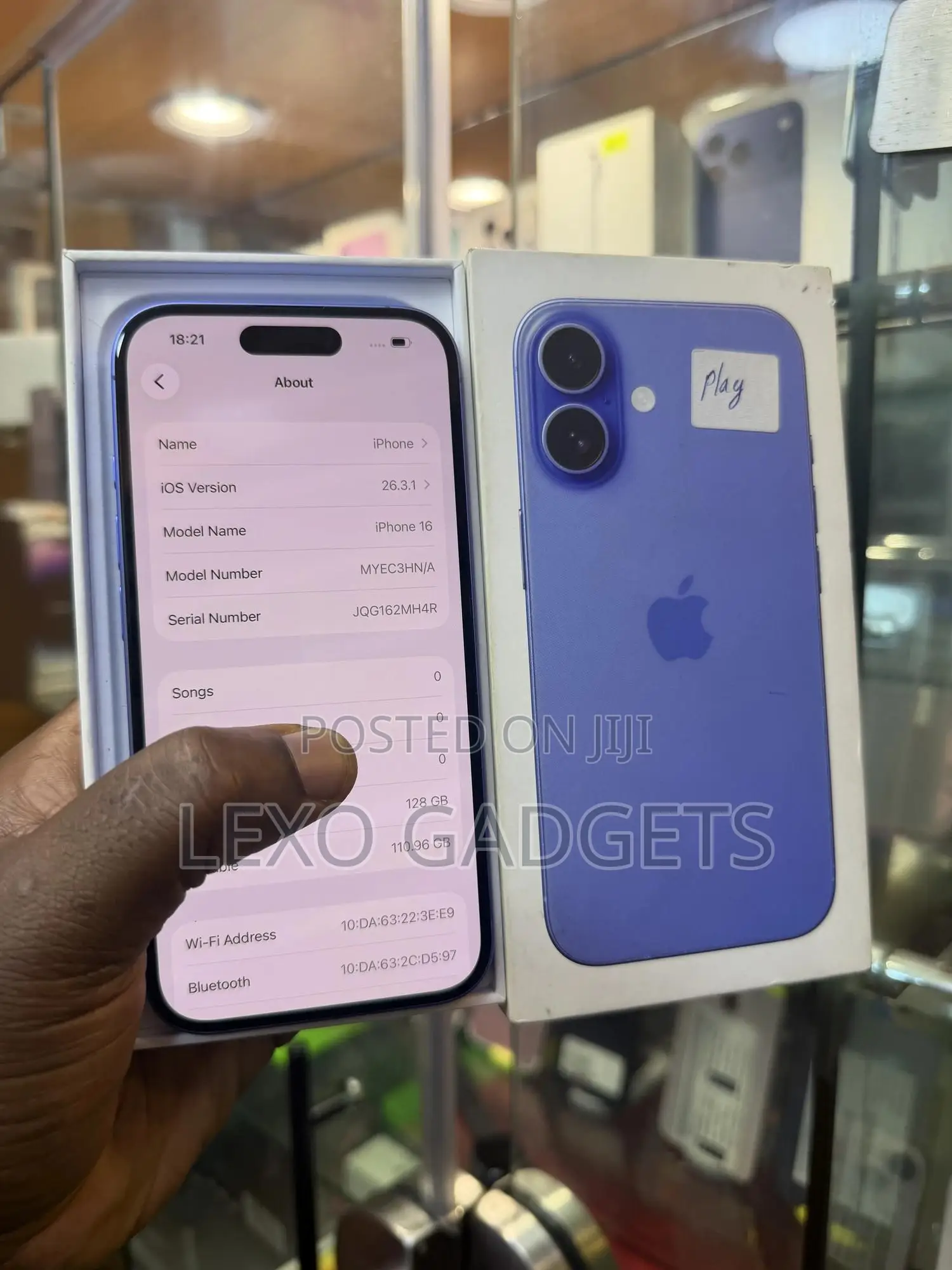 Apple iPhone 16 128 GB Blue