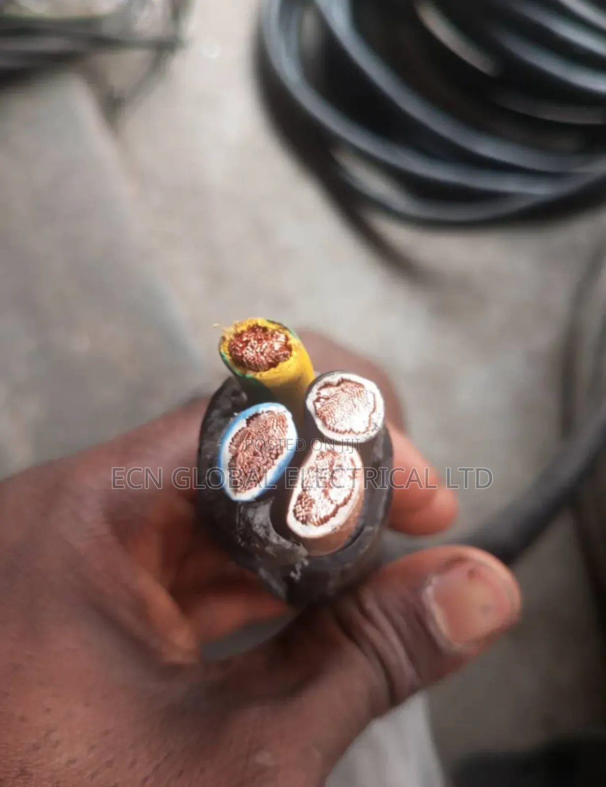 25mm2 4 Core Flexible Cable (25mm X 4c)