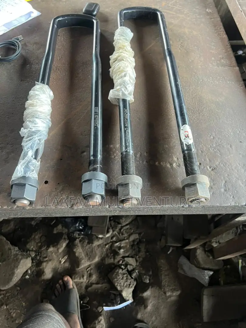 U-Bolts or U-Clips Size Nut 41 by 26 Length, 24, 22, 20, 18, 16, 14,.