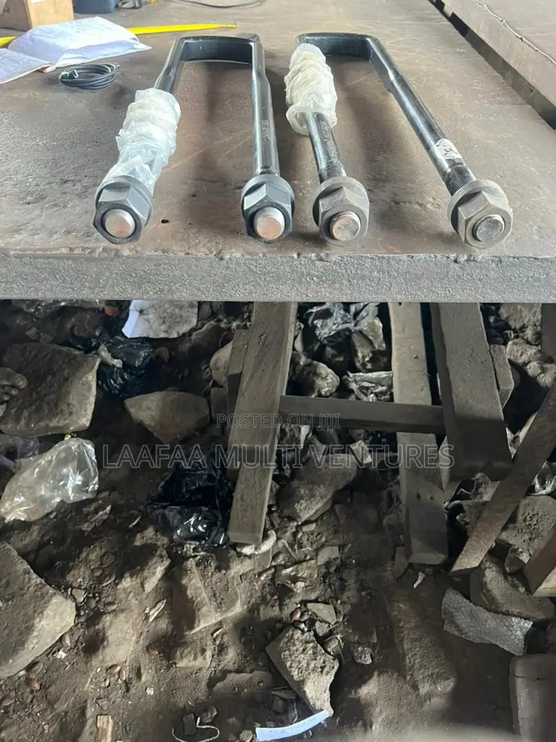 U-Bolts or U-Clips Size Nut 41 by 26 Length, 24, 22, 20, 18, 16, 14,.