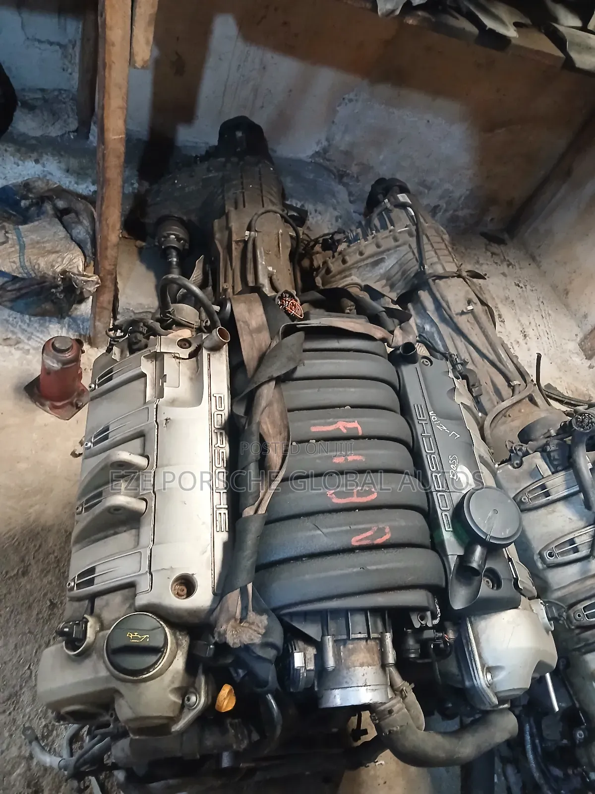 Complete Engine V8 4.8 Porsche Cayenne 2008-2010