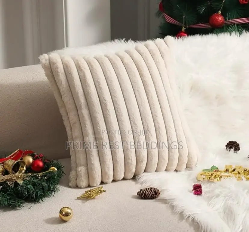 Luxury Ribbed Waffle Throw Pillow (Available in Other Colors)