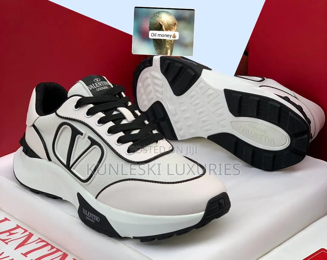 Original Valentino Garavani Leather Sneakers