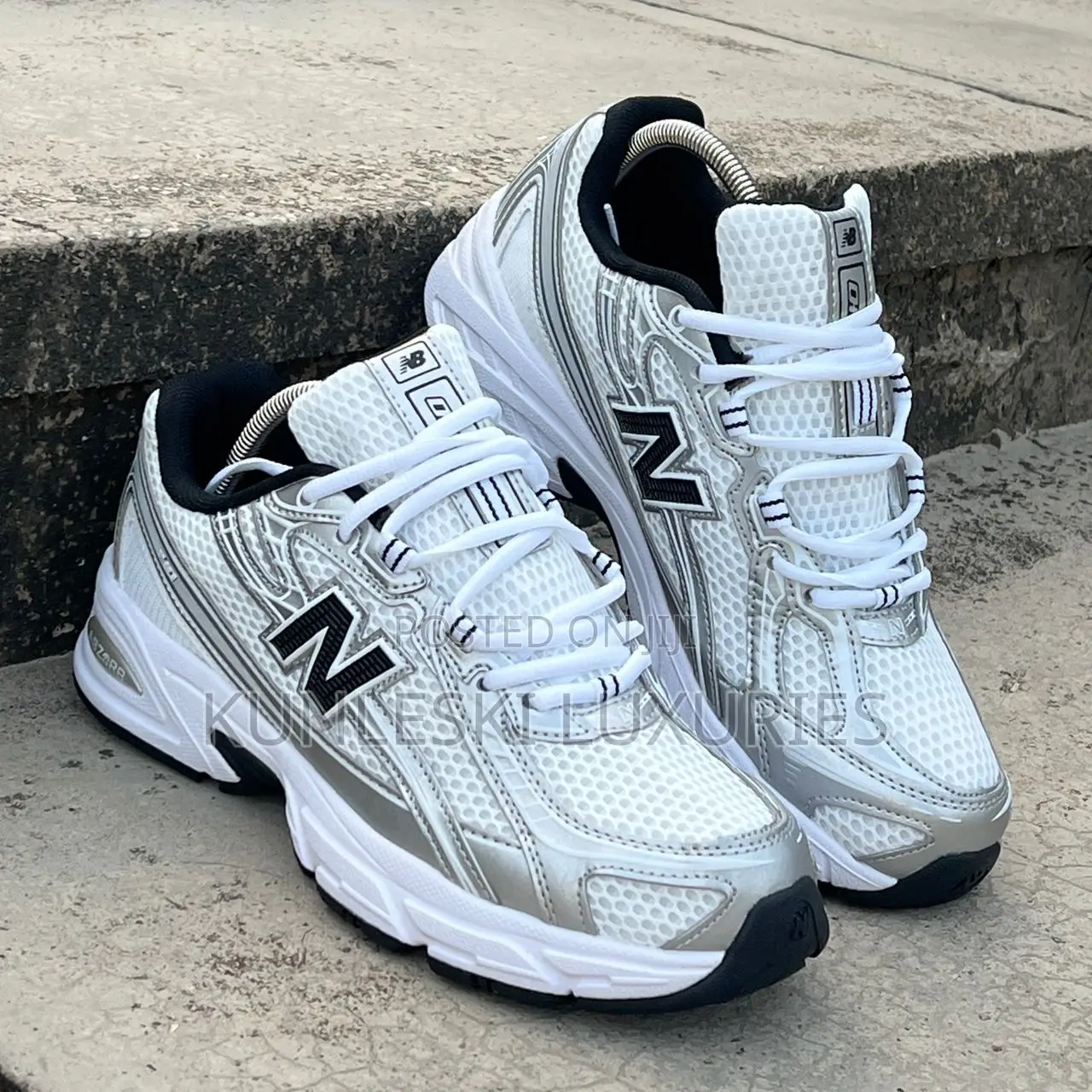 Original New Balance 740 Metallic Sneakers Collections