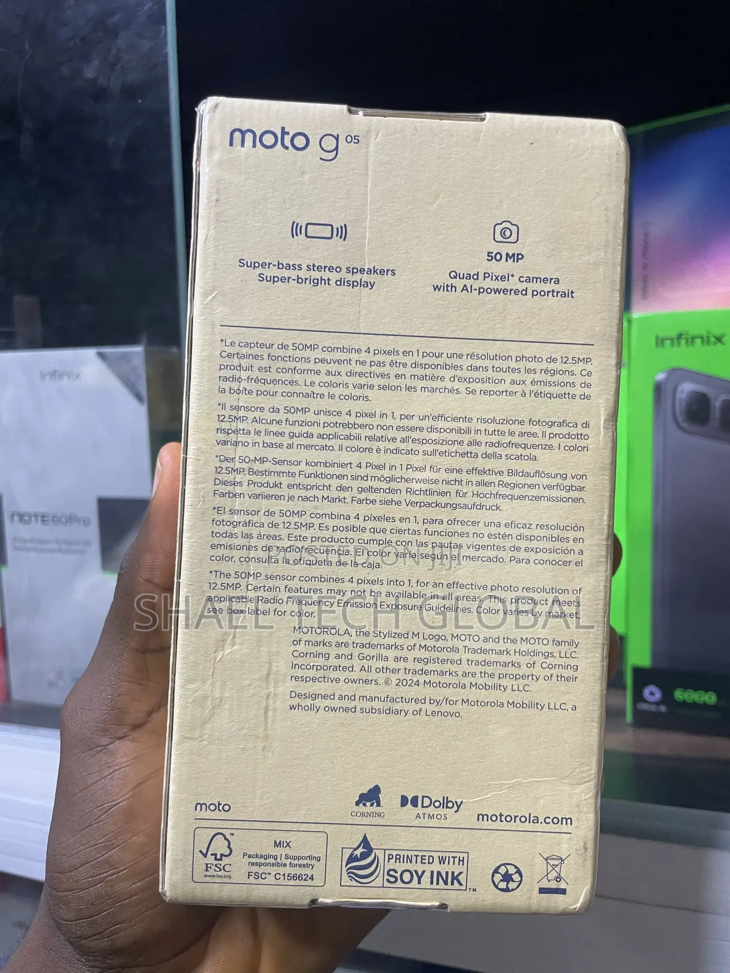 New Motorola Moto G05 256 GB