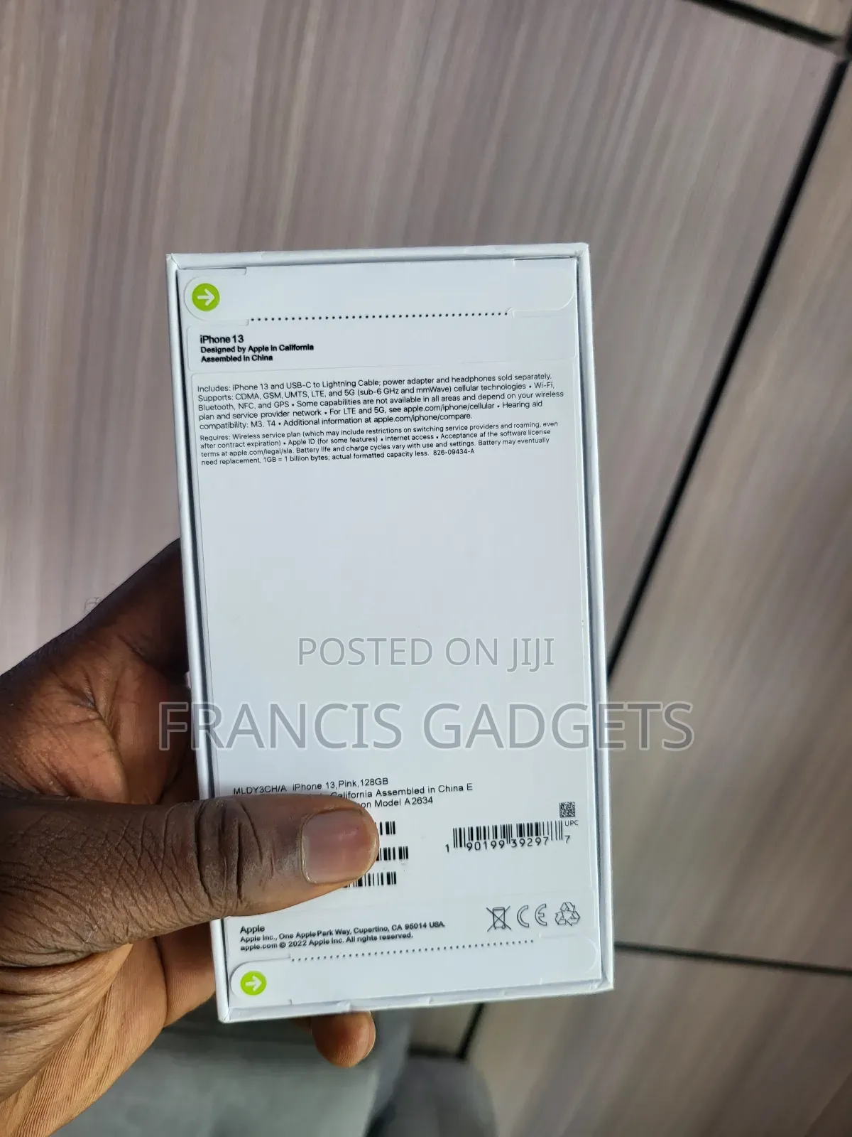 New Apple iPhone 13 128 GB Pink