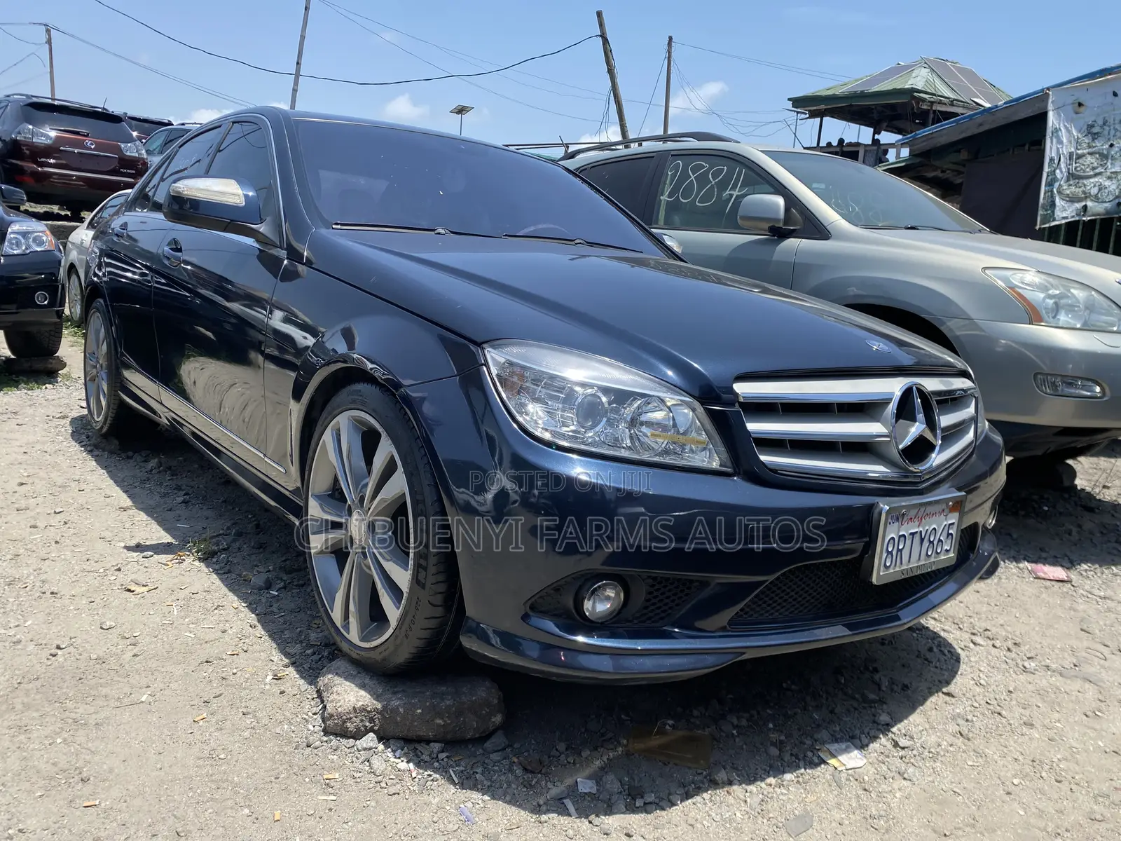 Mercedes-Benz C350 C350 BlueEFFICIENCY 4MATIC AWD 2010 Matt Black