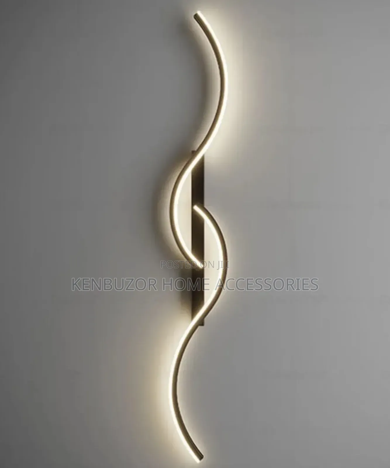 Gold and Black Modern Design Luxury Led Wall Lamp