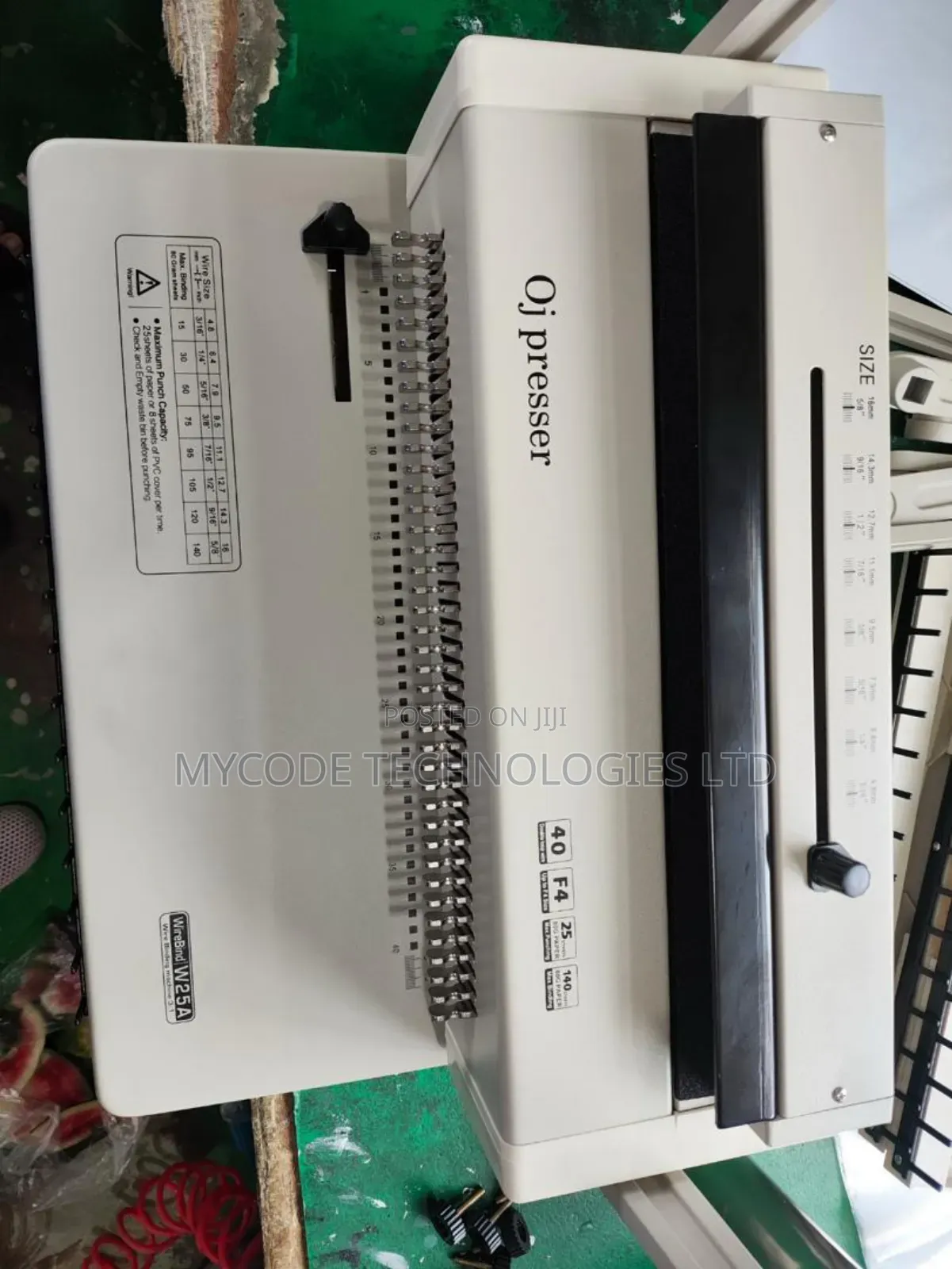 Spiral Binding Machine | Comb Binder | Book / Jotter Binding Machine