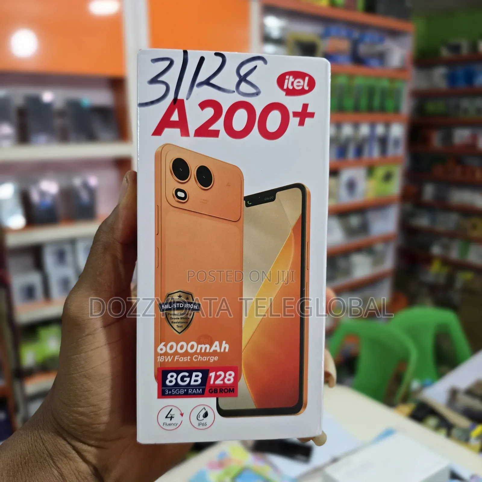 New Itel A200+ 128 GB