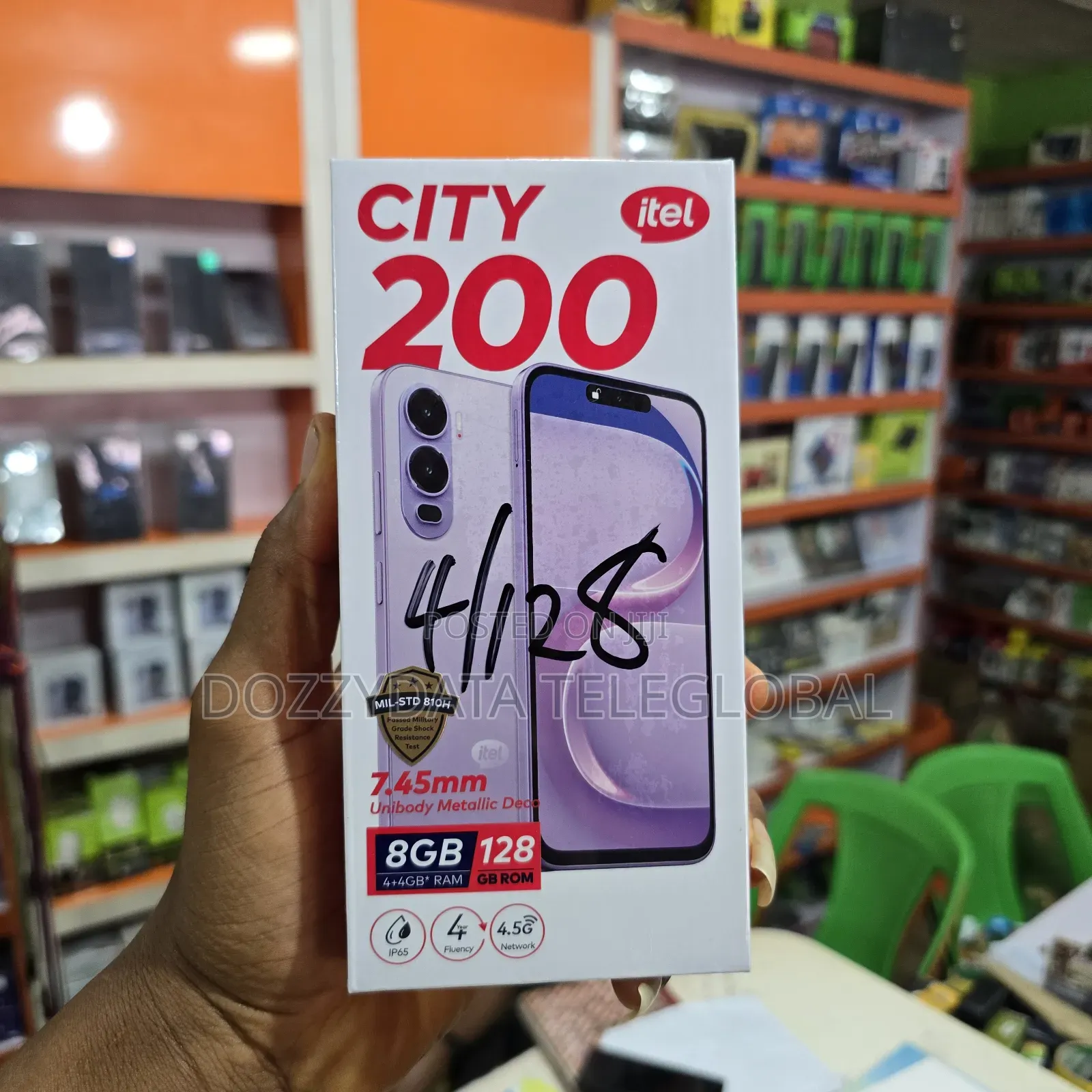 New Itel City 200 128 GB