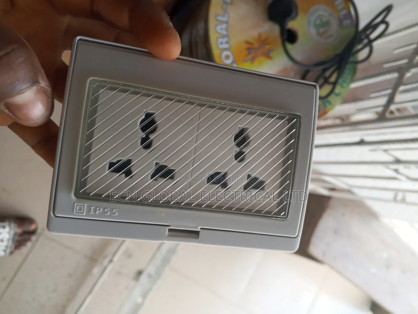Double Waterproof Socket – Outdoor Weatherproof Power Outlet