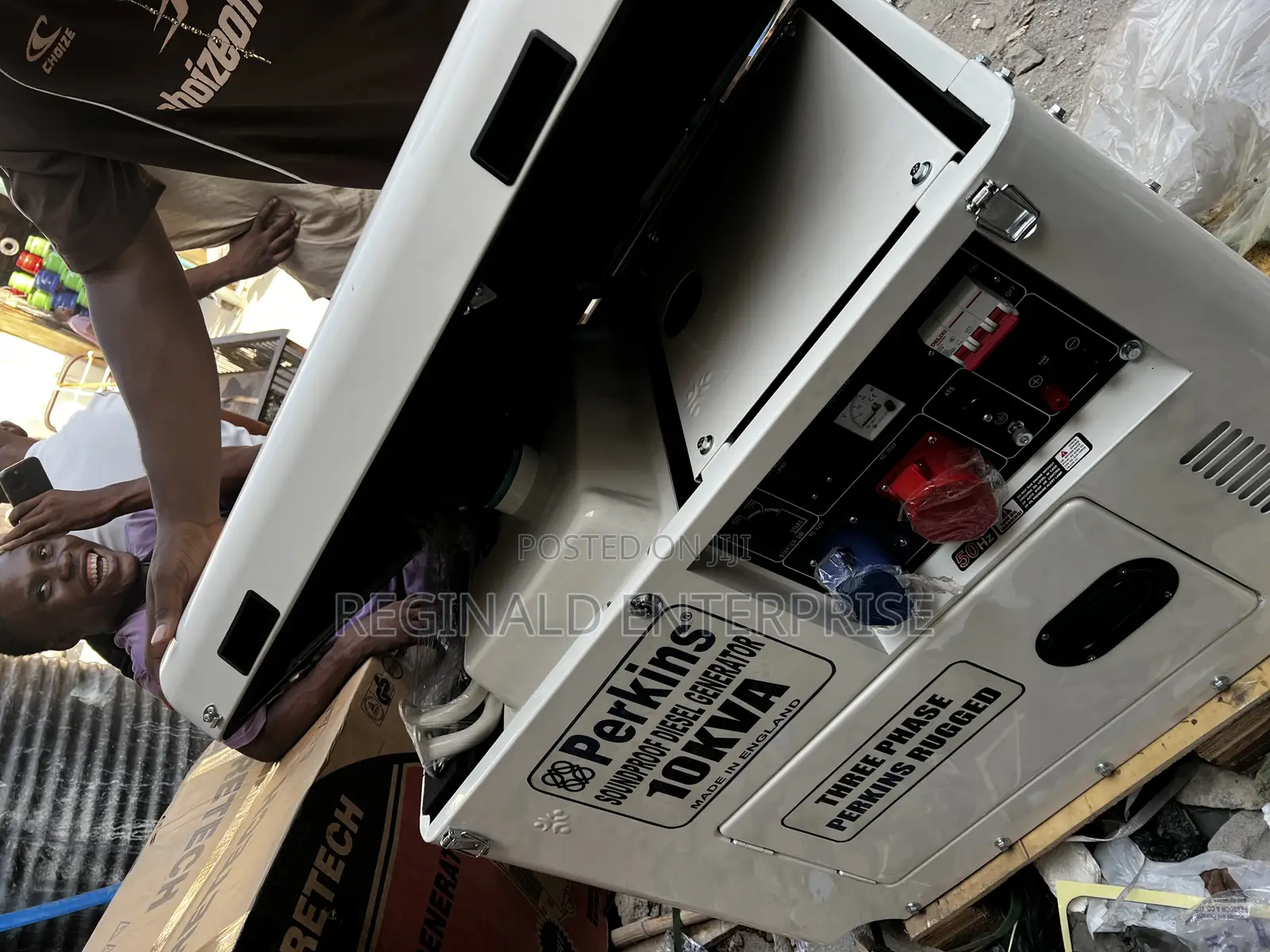 Semi Silent Perkins 10kva Diesel