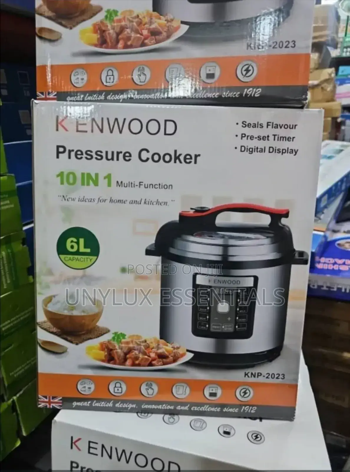 Kenwood 10in1 Multi-Functional 6l Pressure Cooker