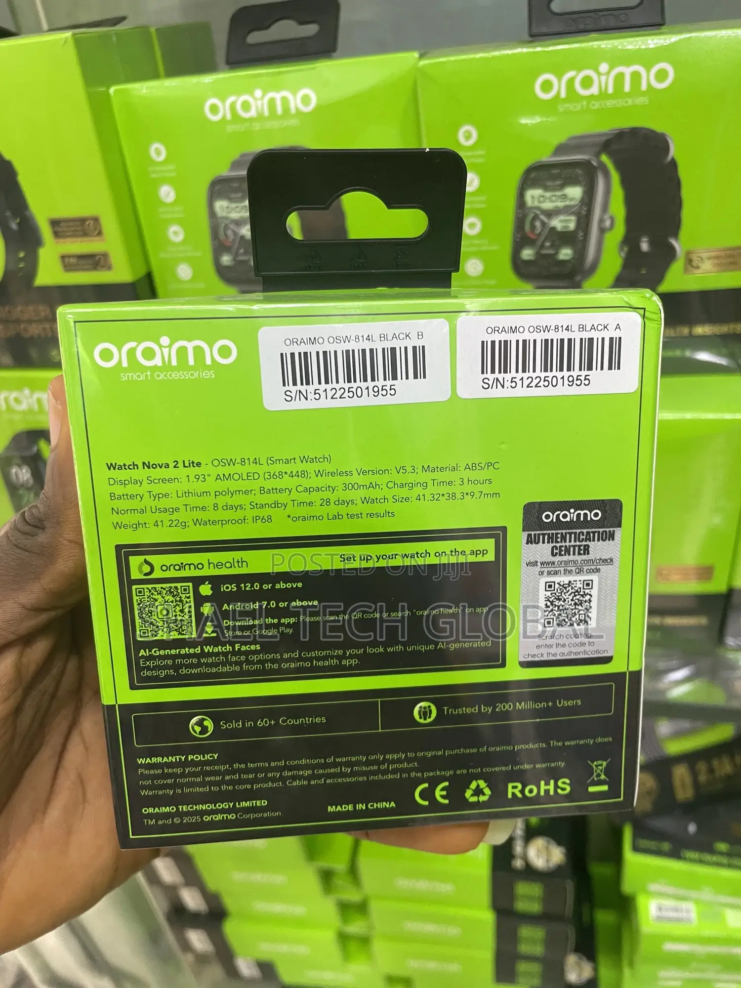 Oraimo Osw 814l Watch 2 Lite