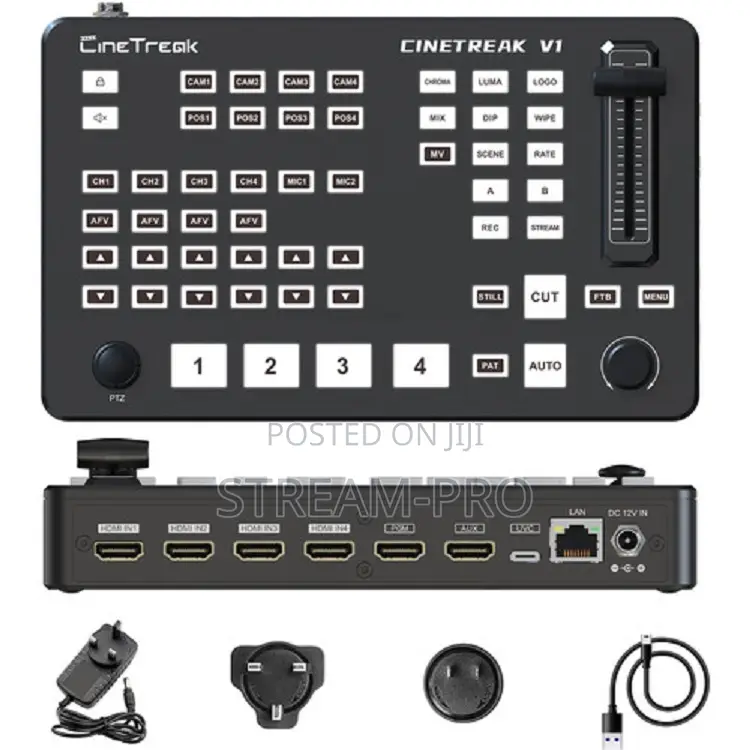 Cinetreak Cinelive V1 4-Channel Hdmi Video Switcher