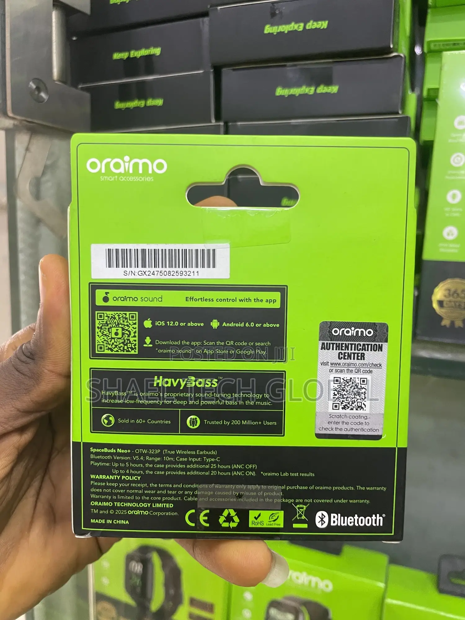 Oraimo Spacebuds Neo+ Otw 323p
