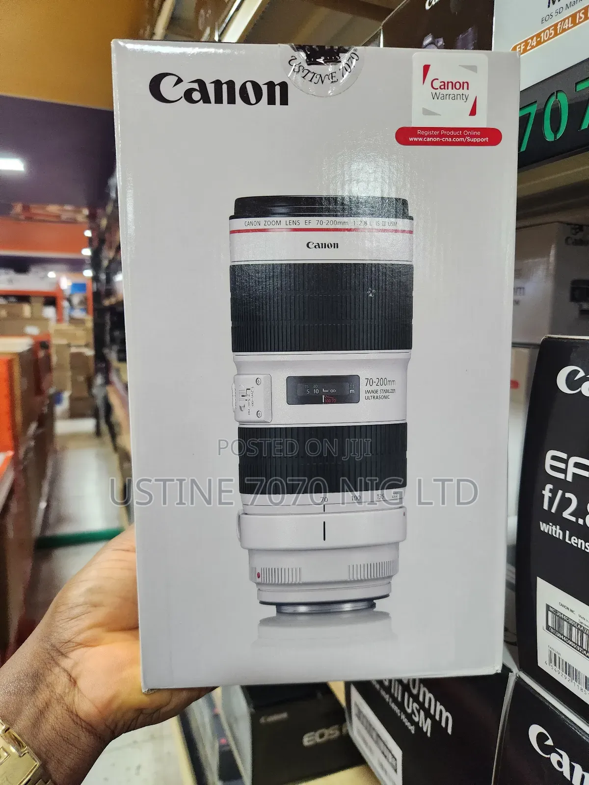 Canon Lens Ef 70/200 Mm F2.8 Is Iii Usm (New)