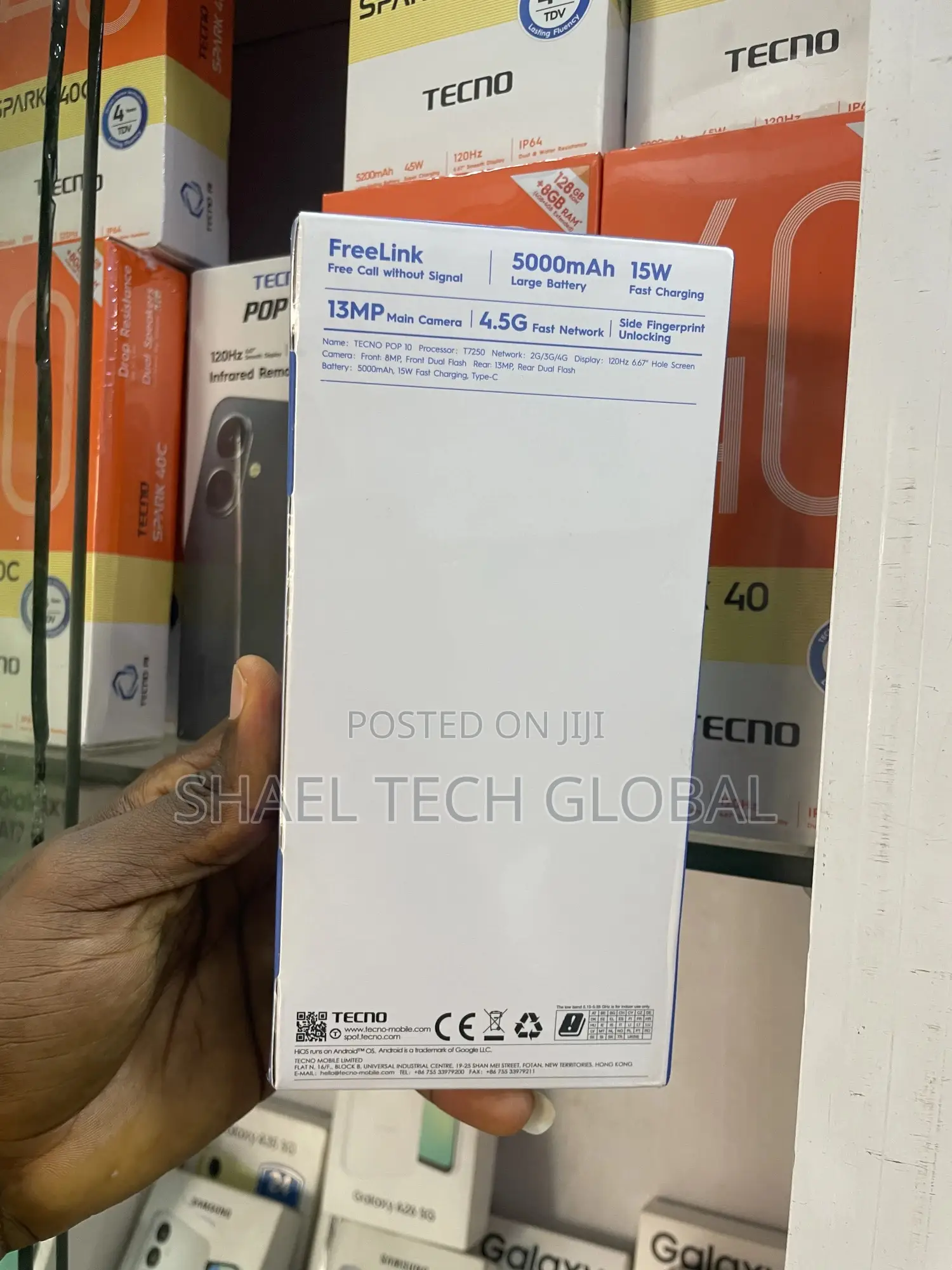 New Tecno Pop 10 64 GB