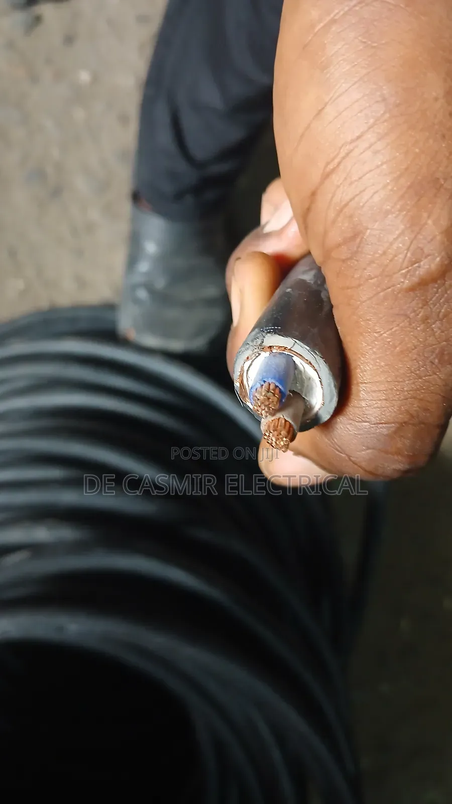2x16mm2 Armoured Copper Shielded Cable