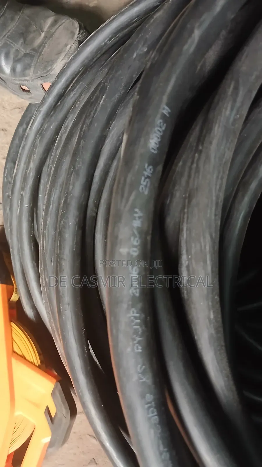 2x16mm2 Armoured Copper Shielded Cable