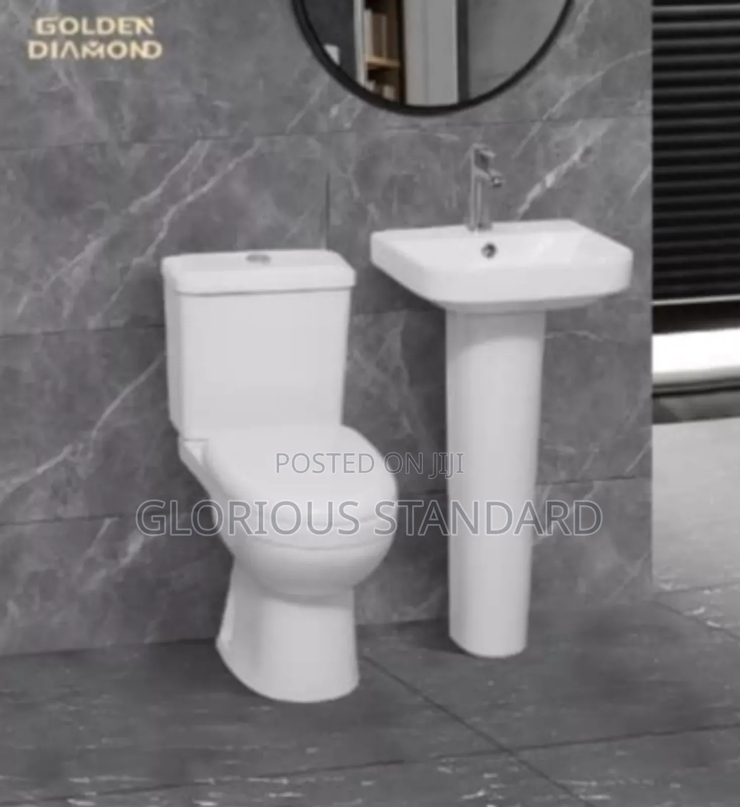 Bath Wc Golden Diamond