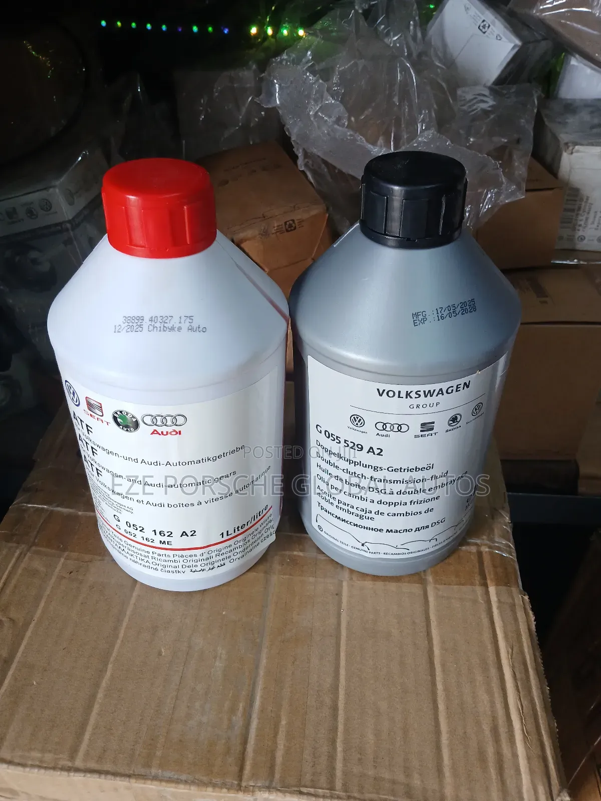 Atf Oil for Gearbox Volkswagen, Audi and Porsche