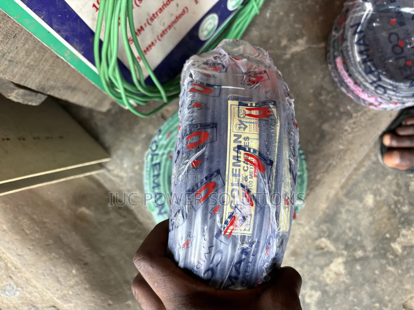 Coleman Wire and Cable 4mm Single