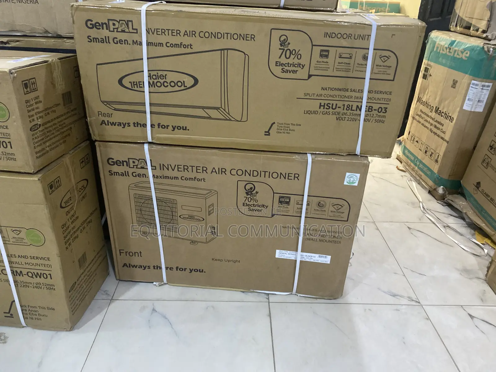 Haier Thermocool 2hp Energy Efficient Genpal Ac