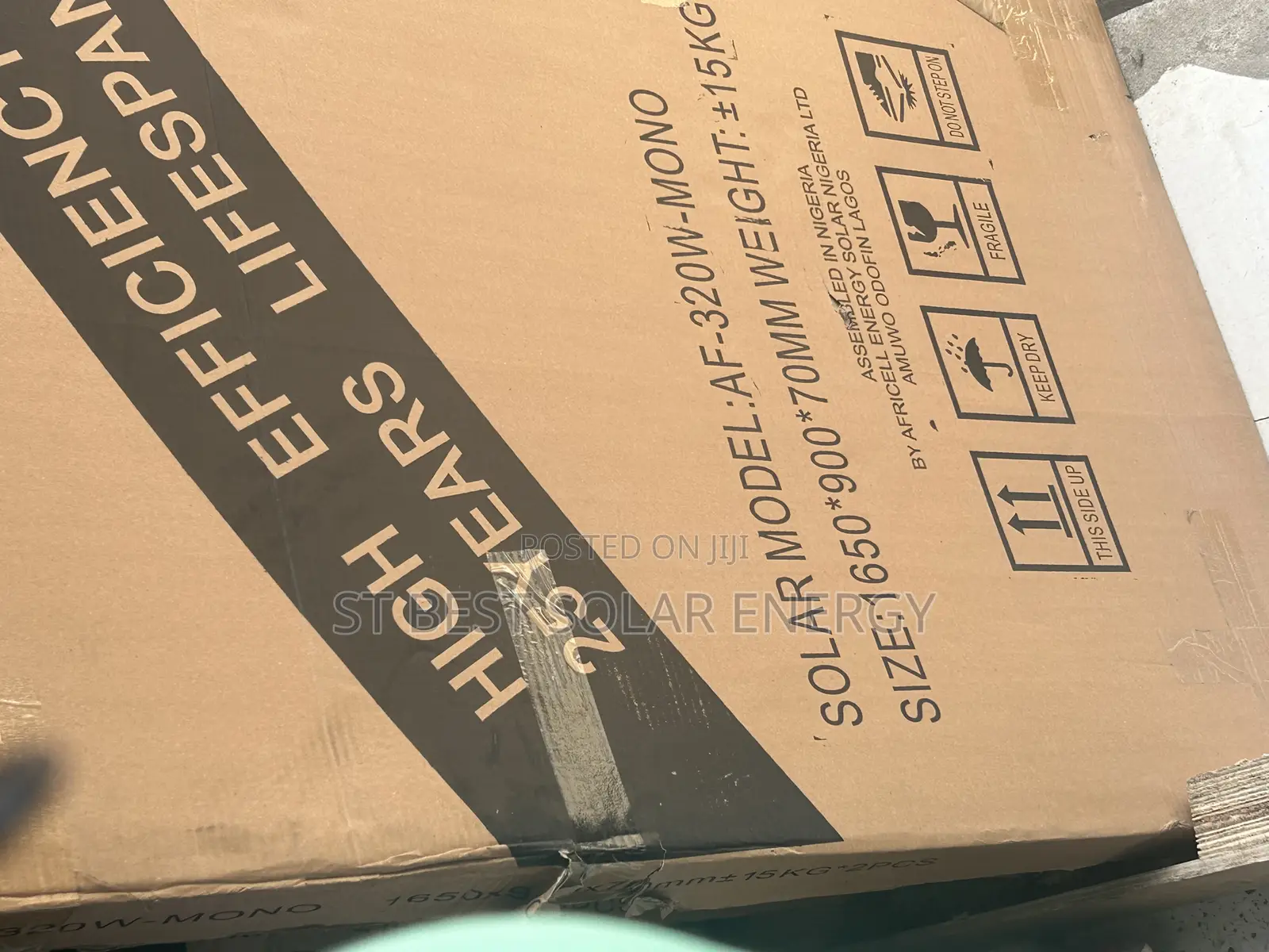320w Africell Mono Solar Panel