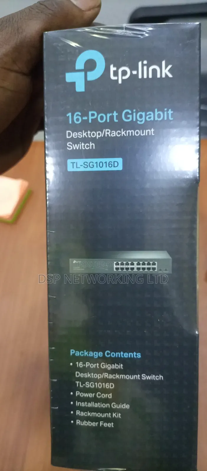 Tp-Link Tl-Sg1016d 16-Port Gigabit Network Switch –Fast Reliable Lan