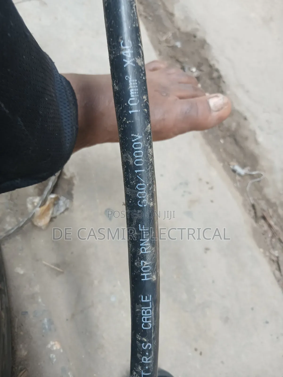 4x10mm2 Copper Shielded Flexible Cable
