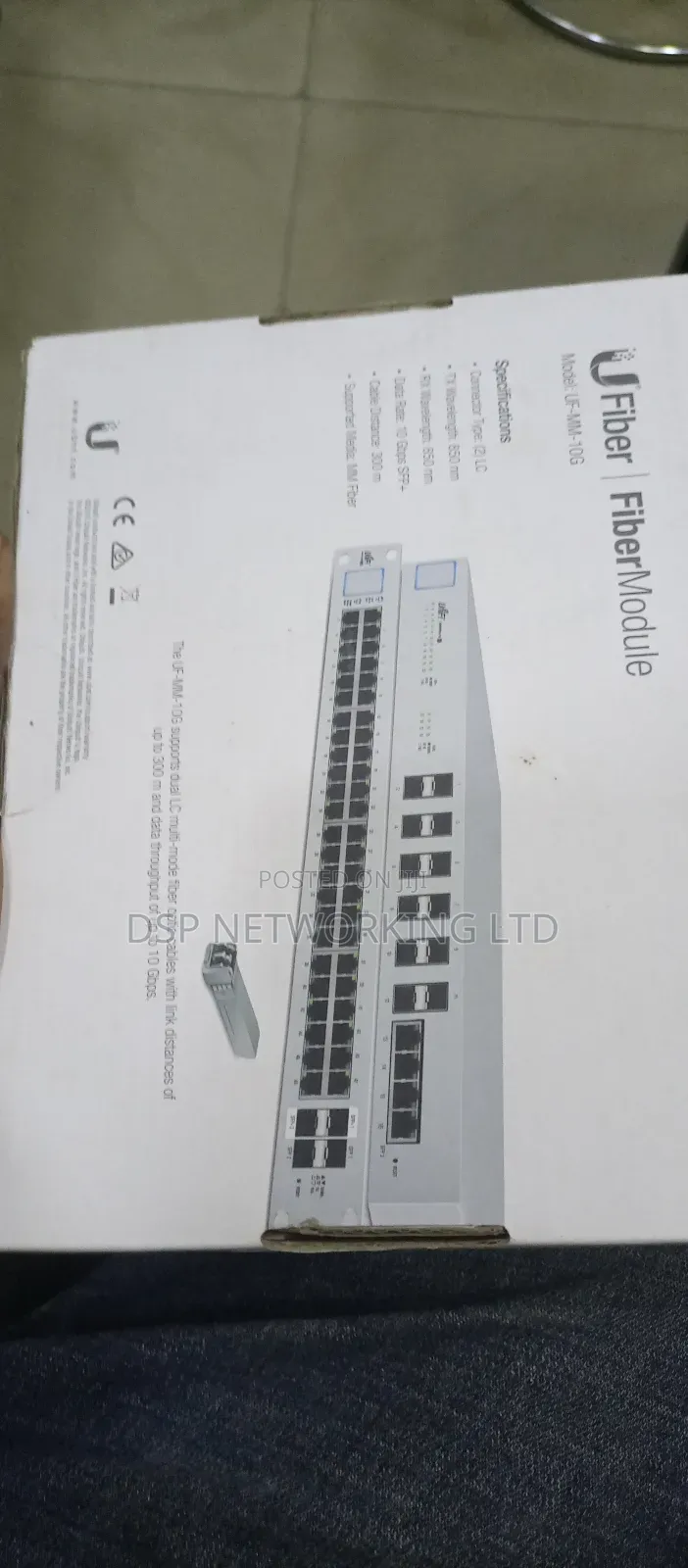 Ubiquiti Uf-Mm-10g 10g Sfp+ Multimode Fiber Module