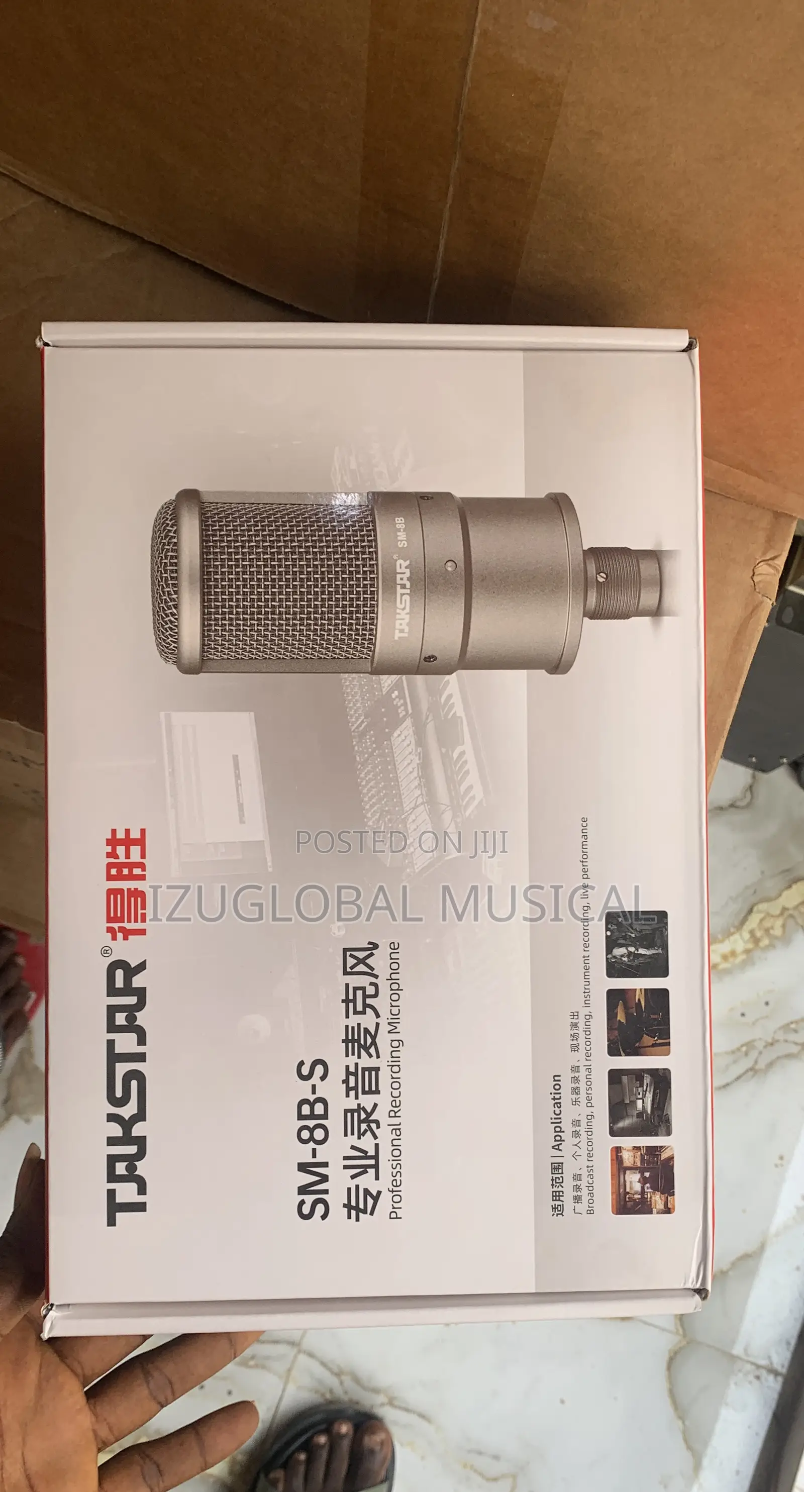 Takstar Sm-8bs Professional Recording Studio Microphone