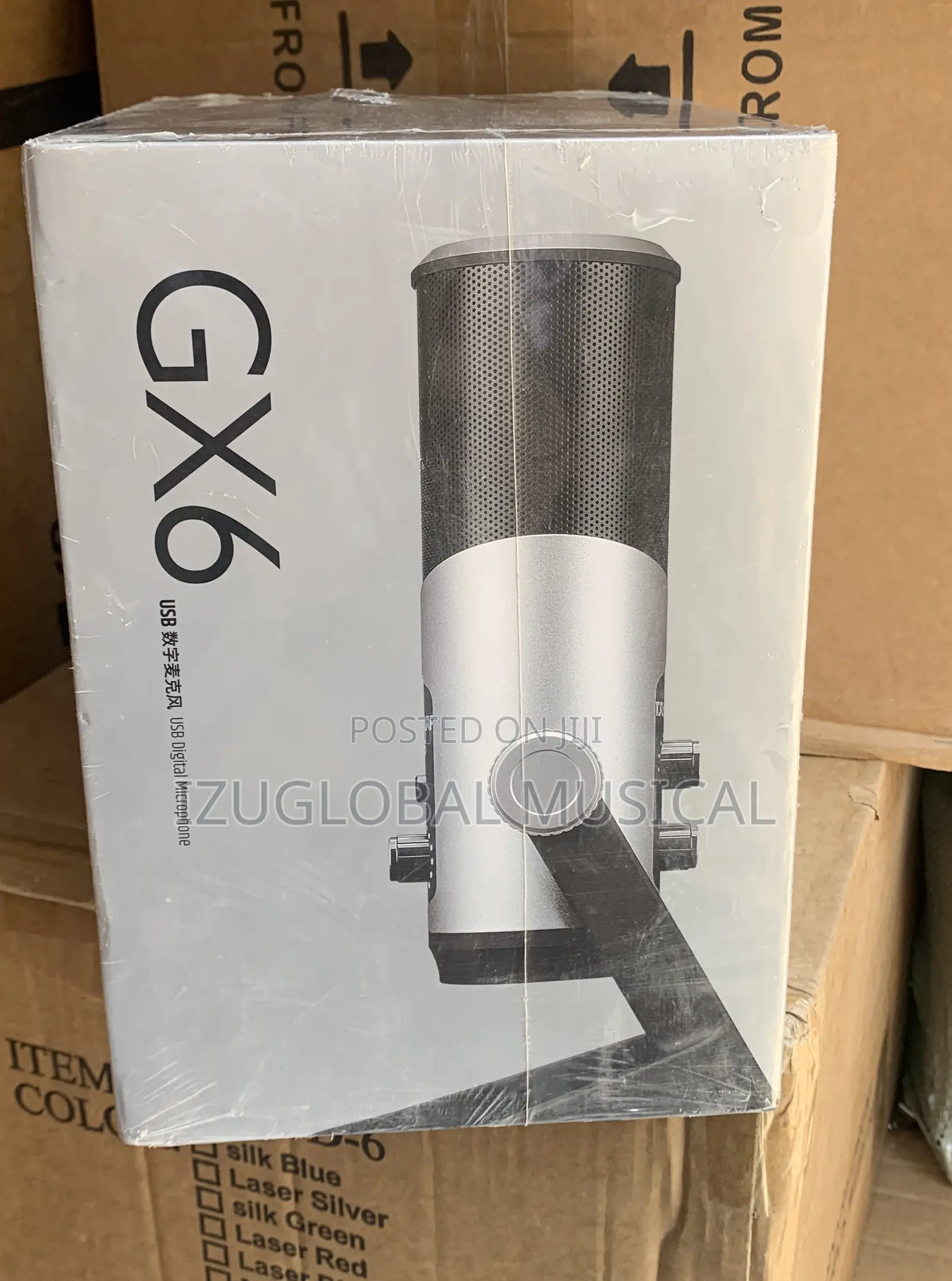 Takstar Gx-6 Micrófono Condesador Usb Con Base