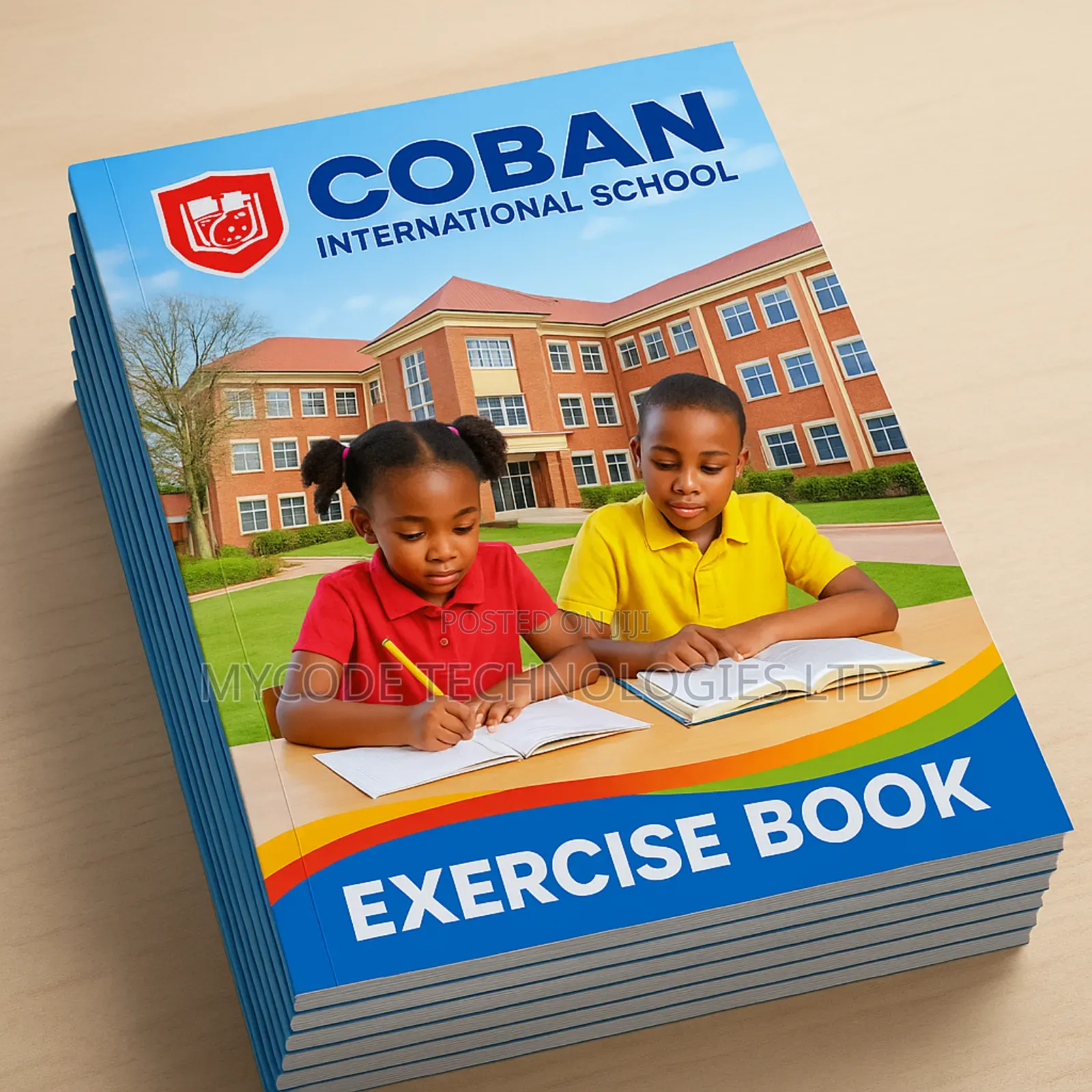 Branded Exercise Books | School Notebook | Custom Jotters