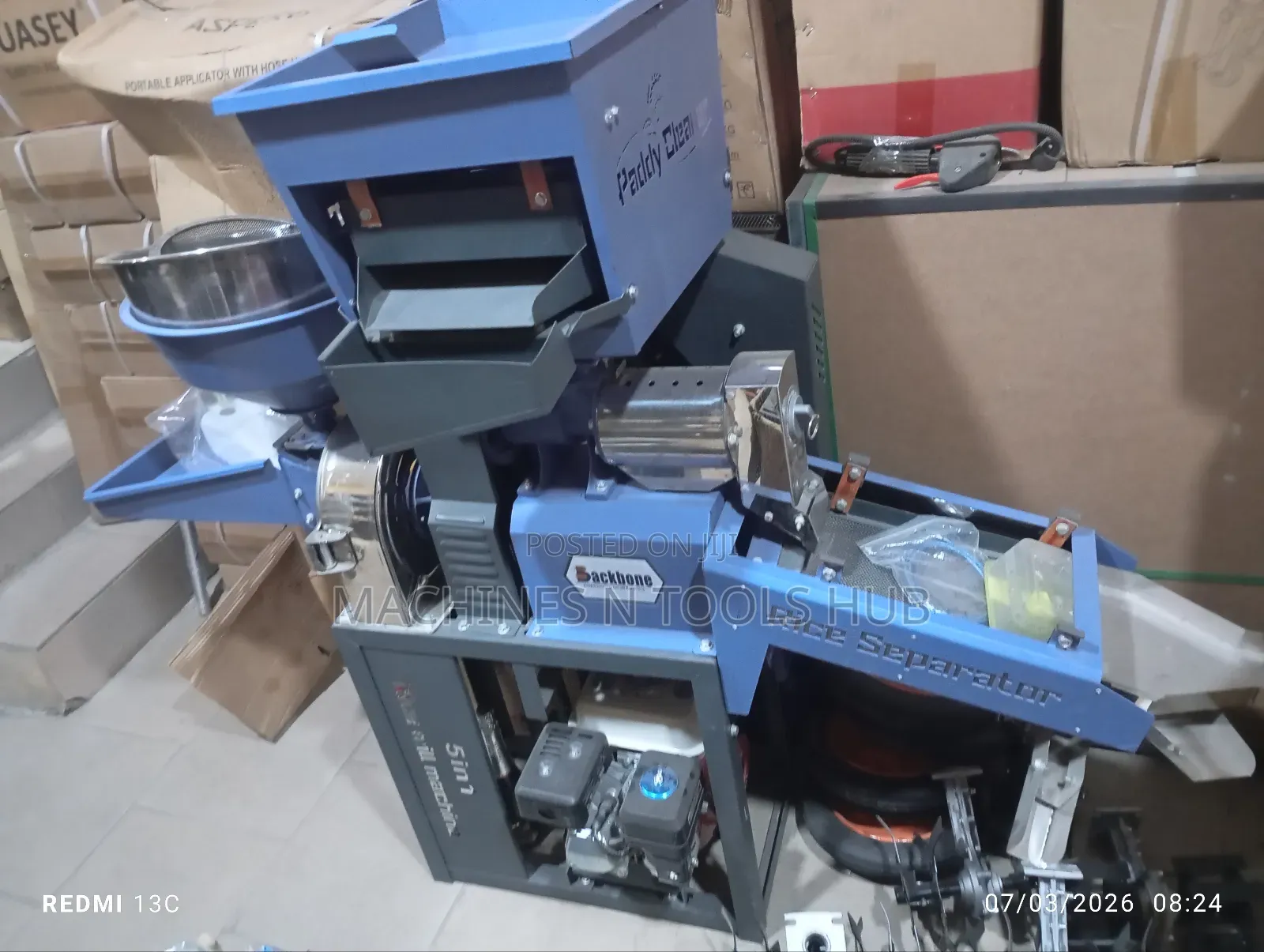 5 in 1 Rice Mill Machine