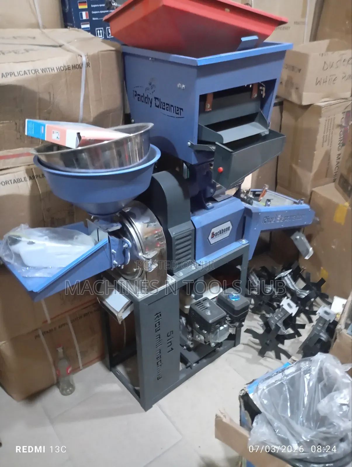 5 in 1 Rice Mill Machine