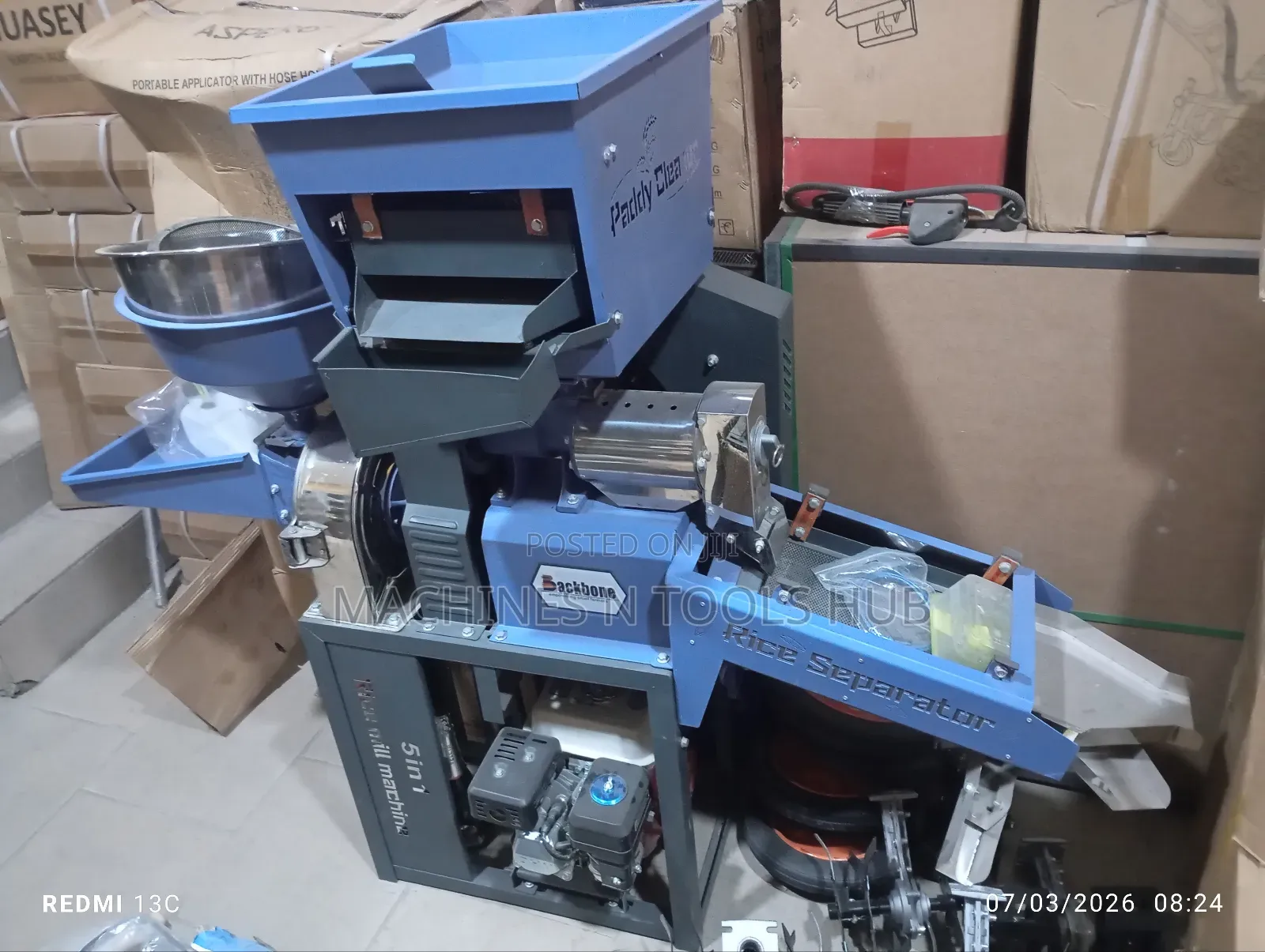 5 in 1 Rice Mill Machine