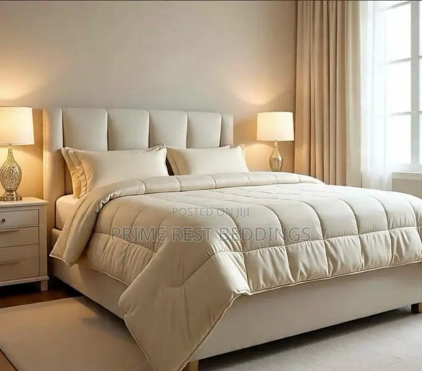 100% Polish Cotton Fabric Duvet Bedsheet Set (6x6)