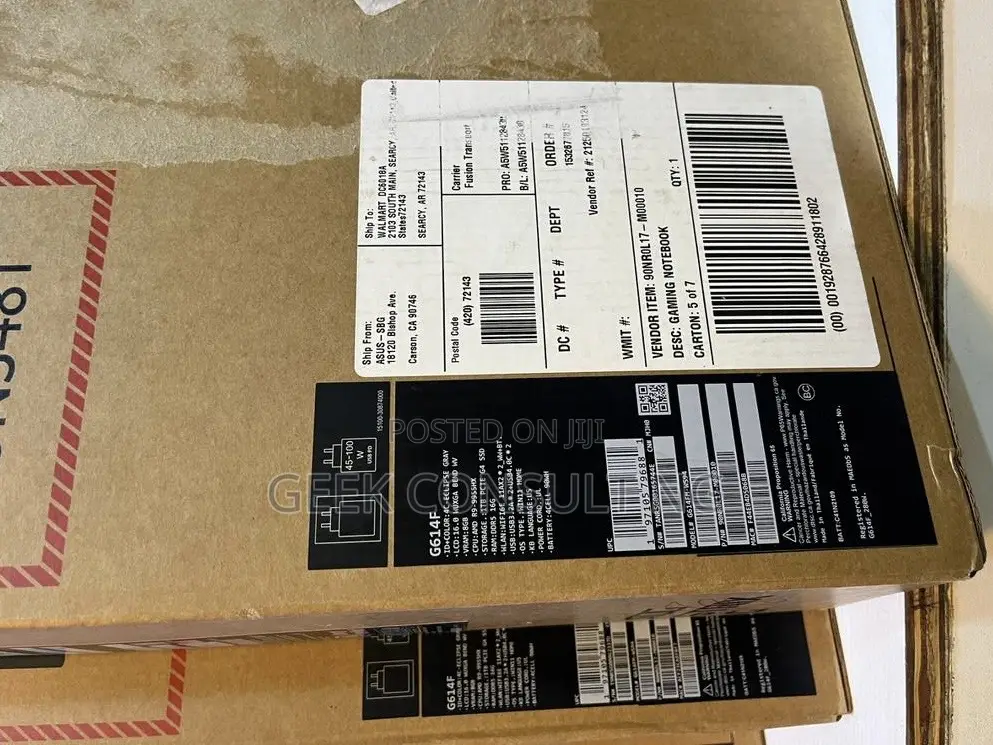 New Laptop Asus ROG Strix G16 G614 16GB AMD Ryzen 9 SSD 1T