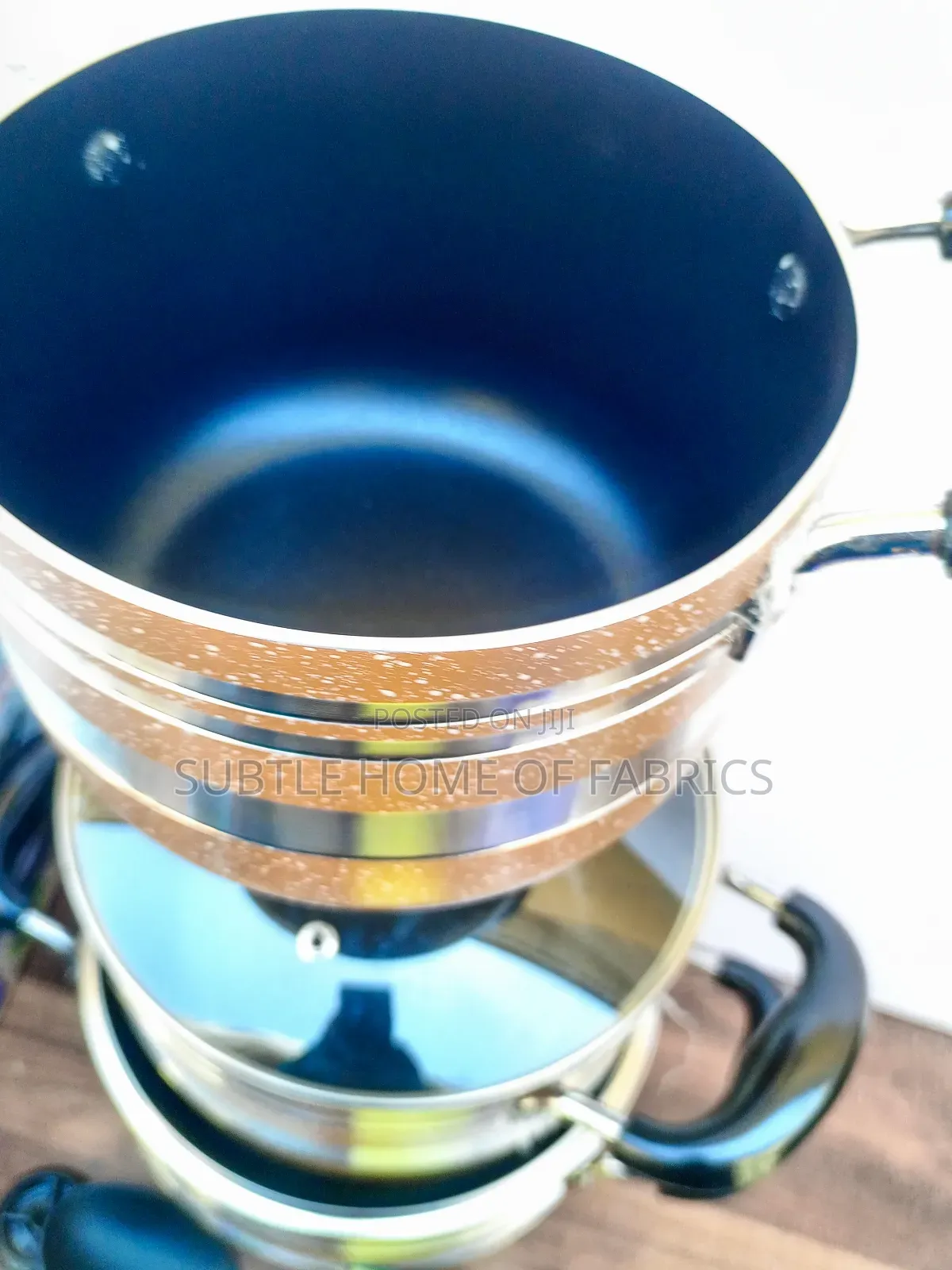 Durable 10-Piece Non-Stick Cooking Pot Set