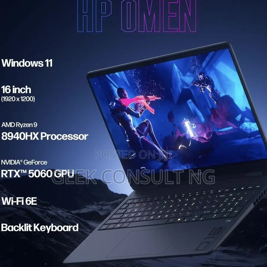 New Laptop HP Omen 16 32GB AMD Ryzen 9 SSD 1T