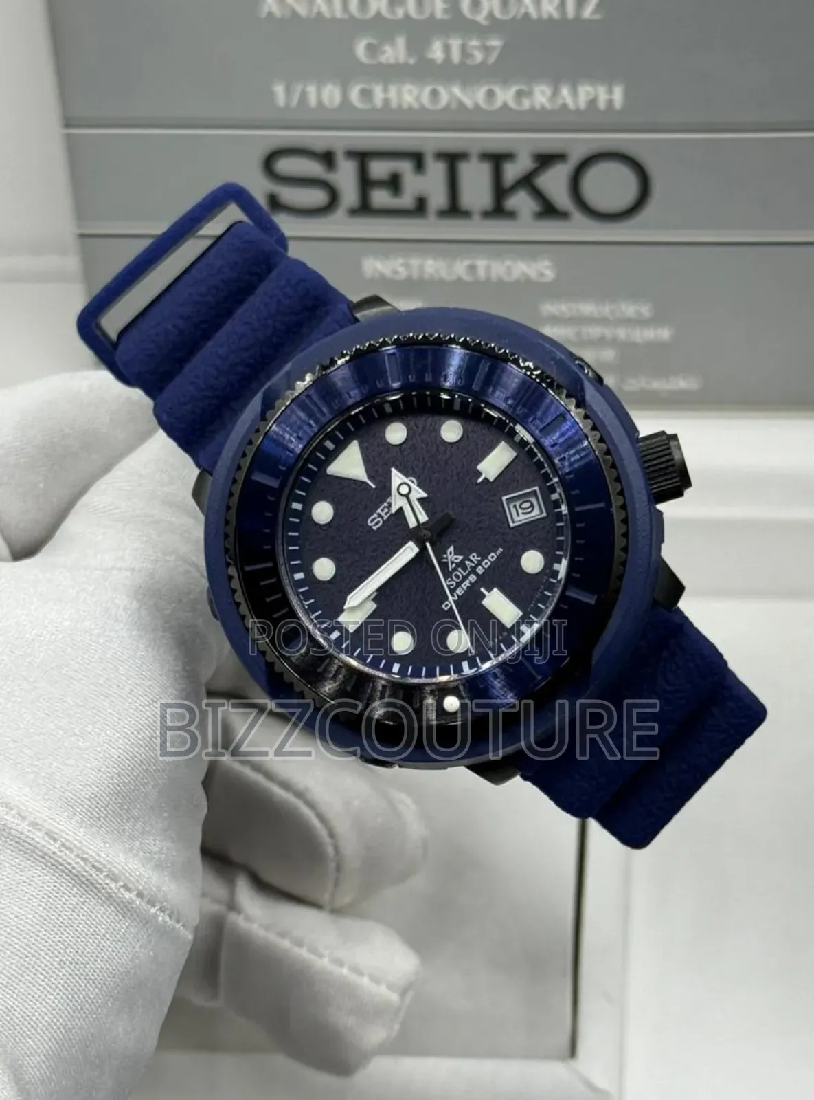 Original Seiko Prospex Padi Rubber Strap Watch Available in Store