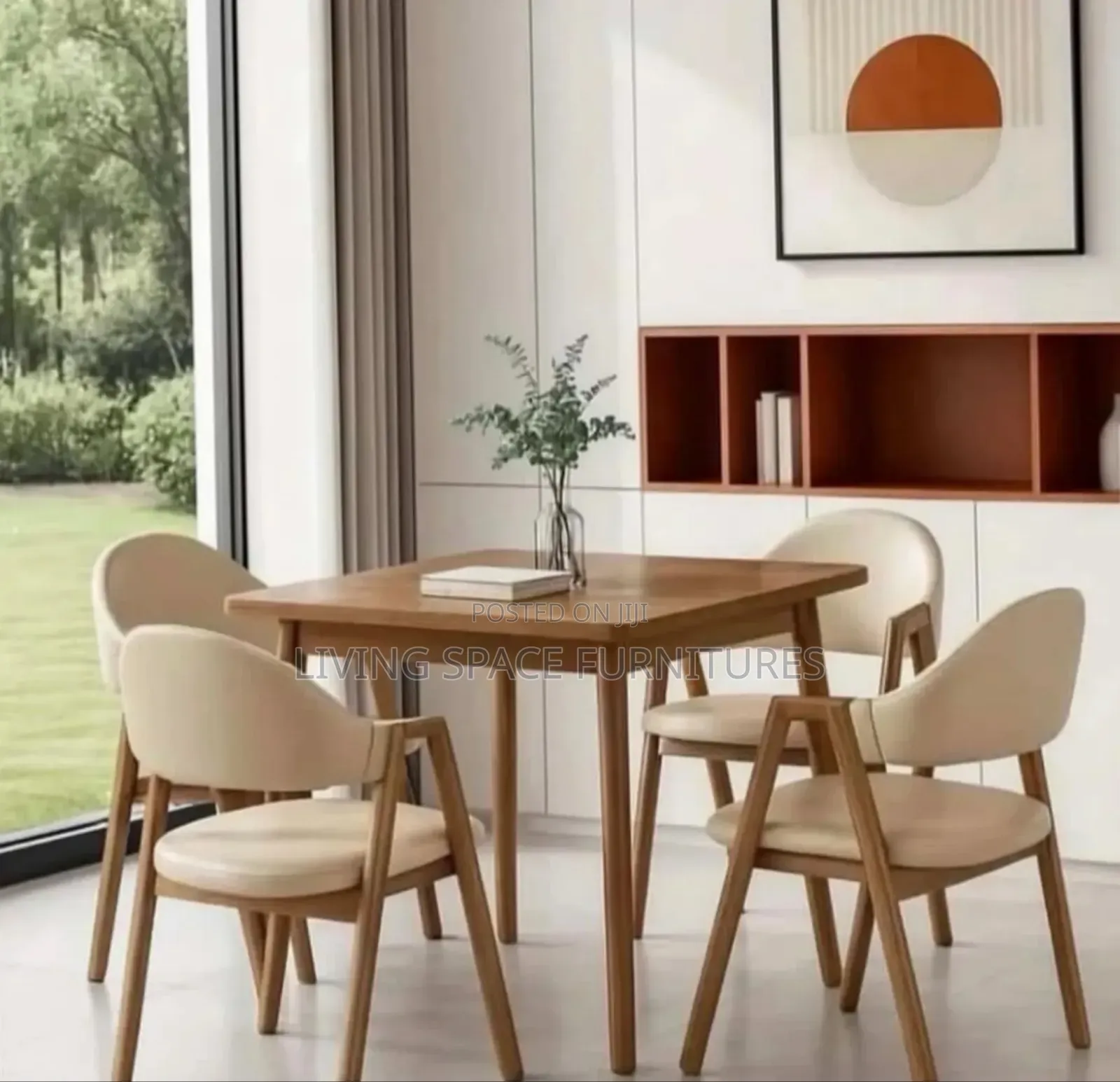 Pure Wood Dining/Restaurant Table With 4 Chairs