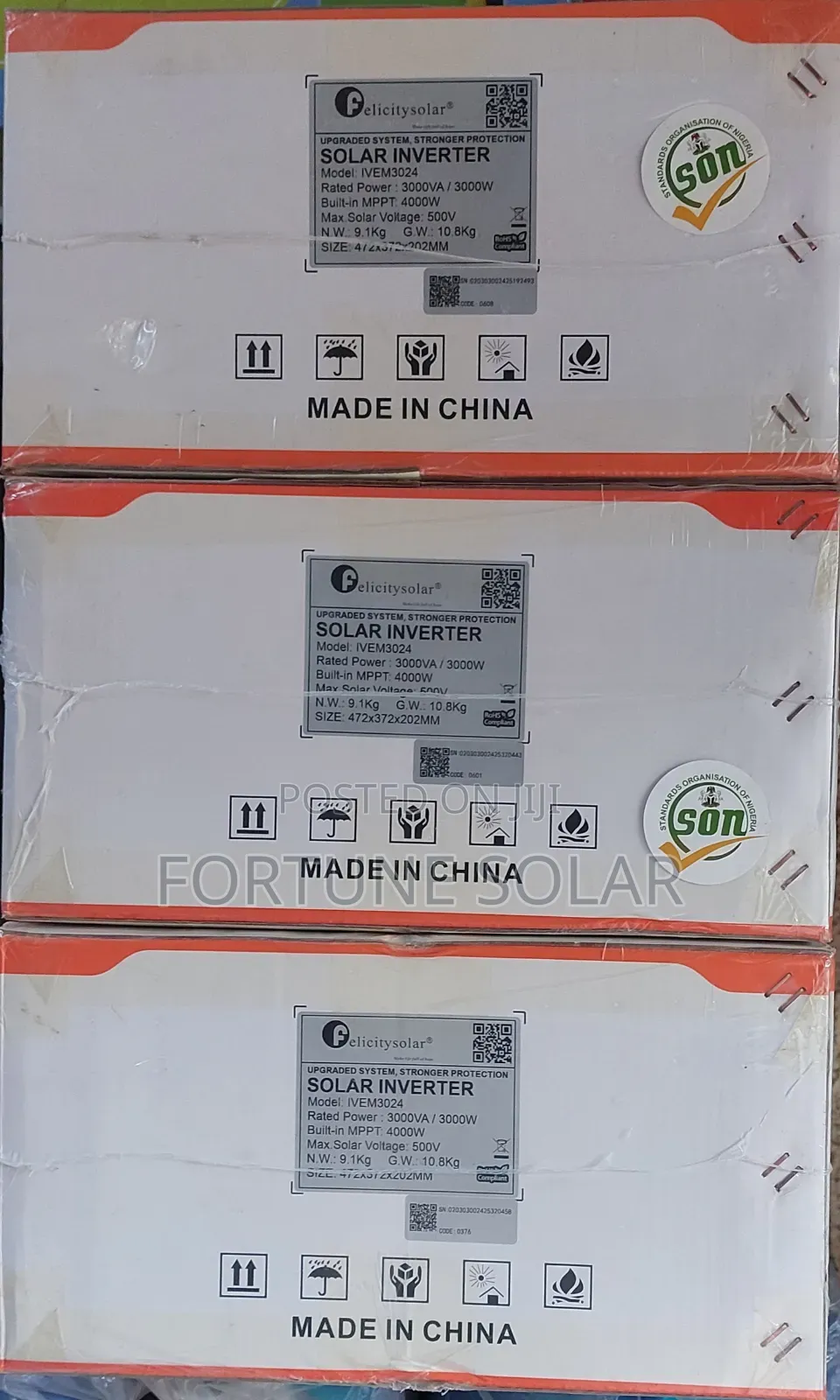 Felicity 3kva 24v Hybrid Inverter Transformer Less