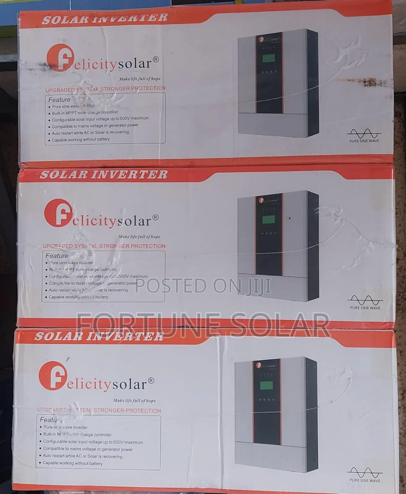 Felicity 3kva 24v Hybrid Inverter Transformer Less