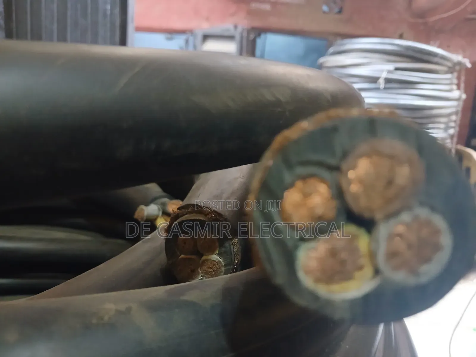 4x70mm2 Copper Sheided Fexible Cable