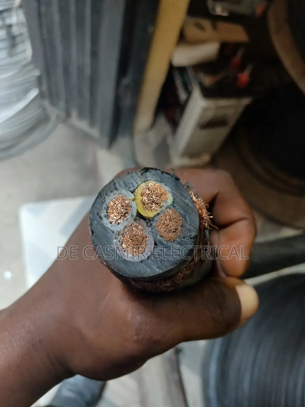 4x70mm2 Copper Sheided Fexible Cable